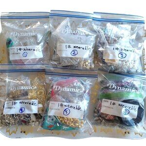 1 pound bags wearable sellable jewelry